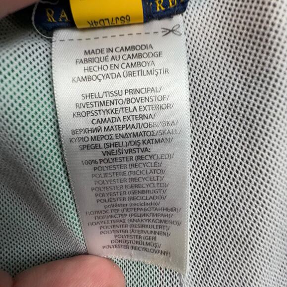 Polo Ralph Lauren Swim Trunks Boys XL Camo Orange Colorblock Mesh Lined Shorts - Picture 6 of 6